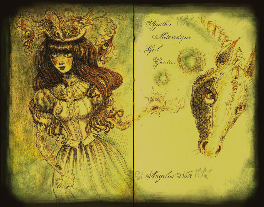 _girl_genius__by_angelusnoir